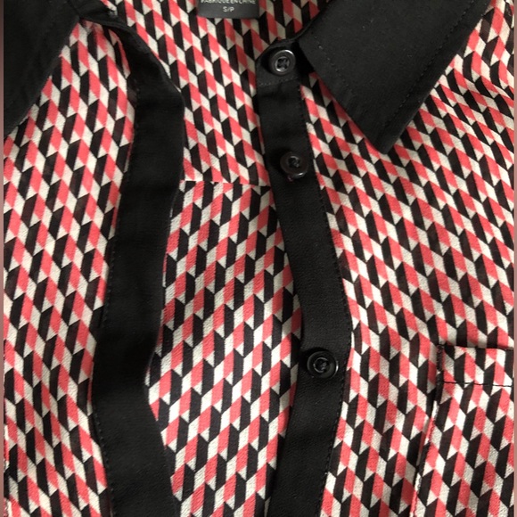 A/X Armani Exchanged Button-up Blouse Size S - Picture 7 of 10